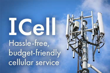 iCELL hassle-free, budget-friendly cellular service