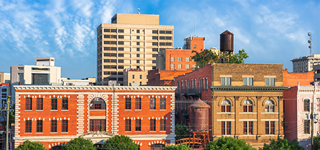 Scenic view of buildings