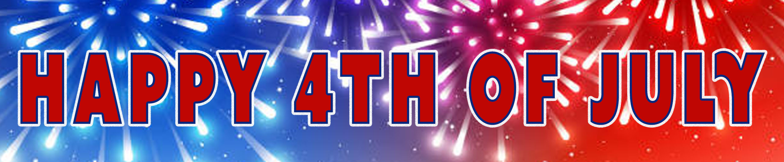 We will be closed from June 30 through July 4 in observance of the holiday.